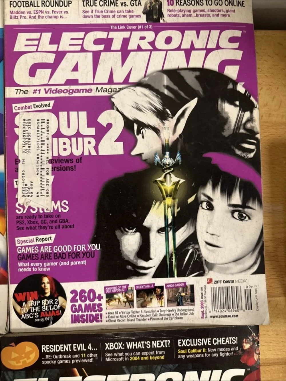 Electronic Gaming Monthly EGM Magazine Lot of 13, 2003 Full Year, Issues 162-173